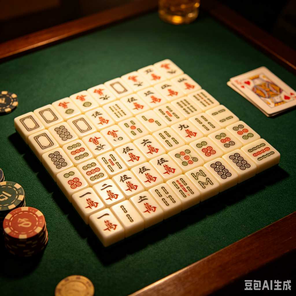 gradient color mahjong tiles